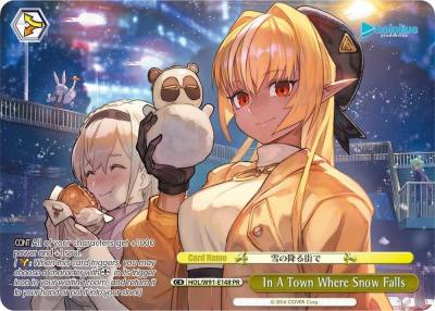 In A Town Where Snow Falls PR HOL/W91-E148 PR hololive production Card