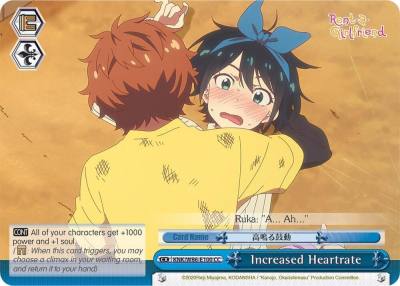 Increased Heartrate KNK/W86-E100 CC Rent-A-Girlfriend Card