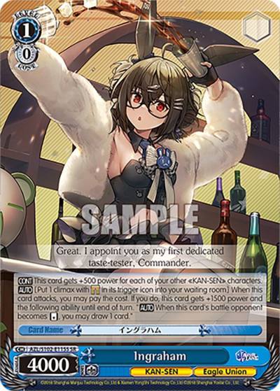 Ingraham SR AZL/S102-E115S SR Azur Lane Card