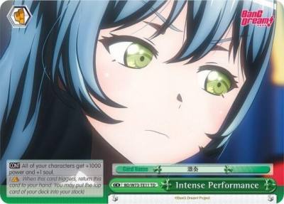 Intense Performance BD/W73-TE11 TD BanG Dream! Vol.2 Card