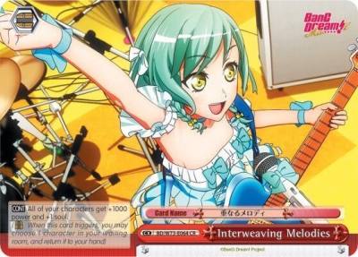 Interweaving Melodies BD/W73-E064 CR BanG Dream! Vol.2 Card