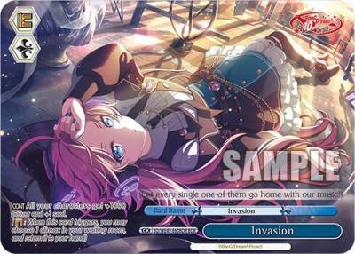 Invasion BDR BD/WE49-E60BDR BanG Dream! 10th Anniversary! Premium Booster Card
