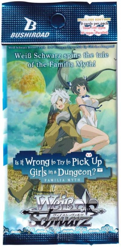 Is it Wrong to Try to Pick Up Girls in a Dungeon Booster Pack  Is it Wrong to Try to Pick Up Girls in a Dungeon? Card