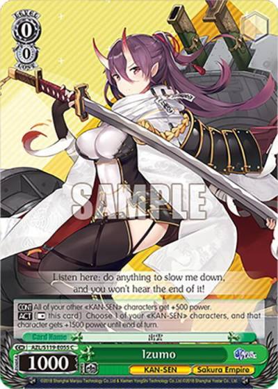 Izumo AZL/S119-E055 C Azur Lane Vol. 2 Card