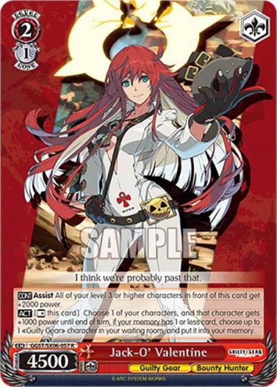 Jack O Valentine GGST/SX06-057 R Guilty Gear -Strive- Card