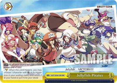 Jellyfish Pirates RRR GGST/SX06-024R RRR Guilty Gear -Strive- Card