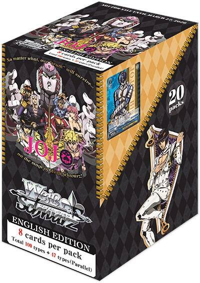 JoJos Bizarre Adventure Golden Wind Booster Box  JoJo's Bizarre Adventure: Golden Wind Card