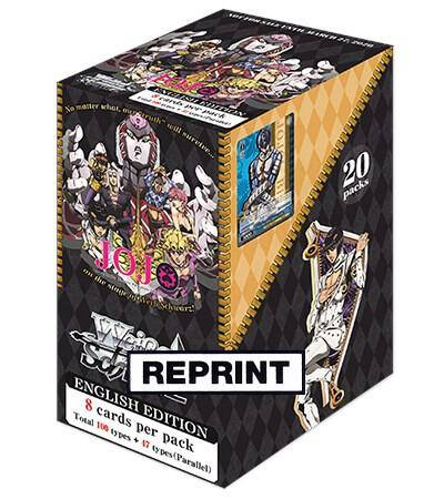 JoJos Bizarre Adventure Golden Wind Booster Box Second Edition JoJo's Bizarre Adventure: Golden Wind Card