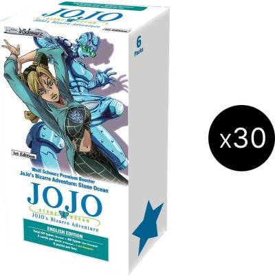 JoJos Bizarre Adventure Stone Ocean Premium Booster Box Case JoJo's Bizarre Adventure: Stone Ocean Premium Booster Card