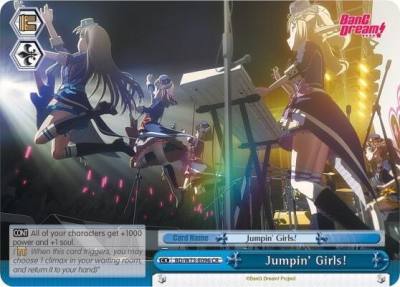 Jumpin Girls BD/W73-E096 CR BanG Dream! Vol.2 Card