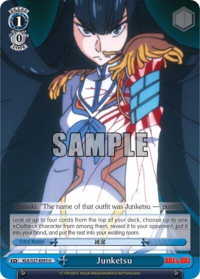 Junketsu Uncommon KLK/S27-E095 U KILL la KILL Card
