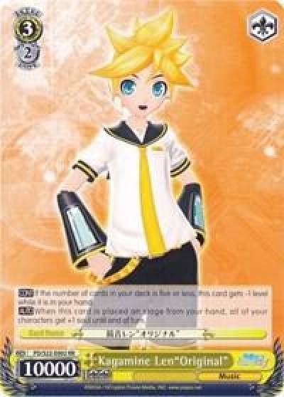 Kagamine LenOriginal PD/S22-E002 RR Hatsune Miku -Project DIVA- f Card