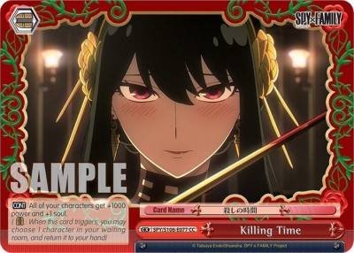 Killing Time SPY/S106-E077 CC SPY x FAMILY Card