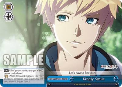 Kingly Smile GGST/SX06-T19 TD Guilty Gear -Strive- Card