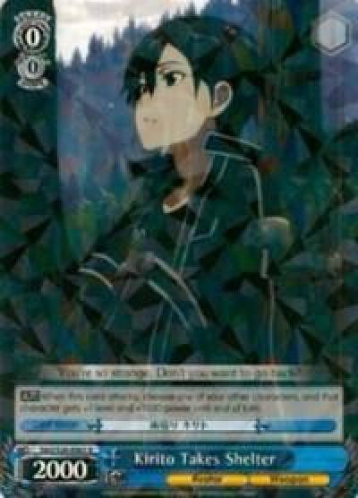 Kirito Takes Shelter SAO/S26-E063 R Sword Art Online Vol.2 Card