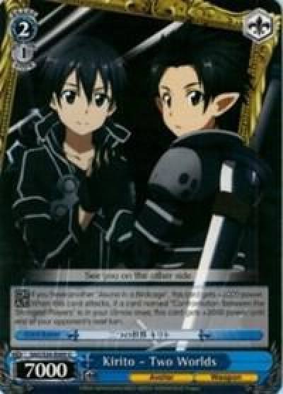 Kirito Two Worlds SAO/S26-E069 U Sword Art Online Vol.2 Card