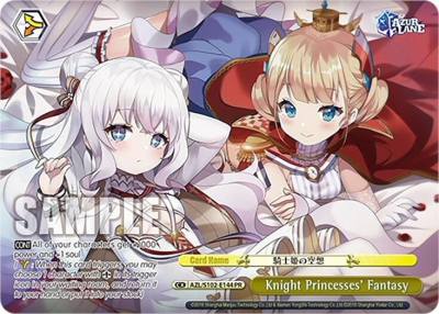 Knight Princesses Fantasy PR AZL/S102-E144 PR Azur Lane Card