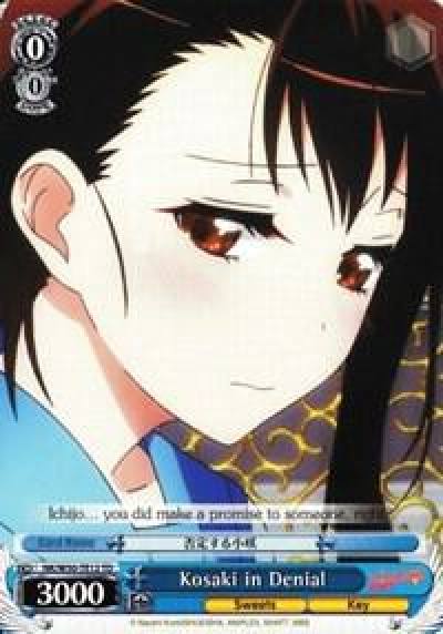 Kosaki in Denial TD NK/W30-TE12 TD NISEKOI -False Love- Card