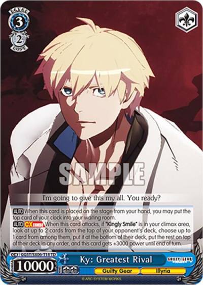 Ky Greatest Rival GGST/SX06-T18 TD Guilty Gear -Strive- Card