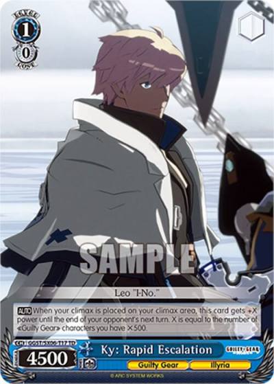 Ky Rapid Escalation GGST/SX06-T17 TD Guilty Gear -Strive- Card