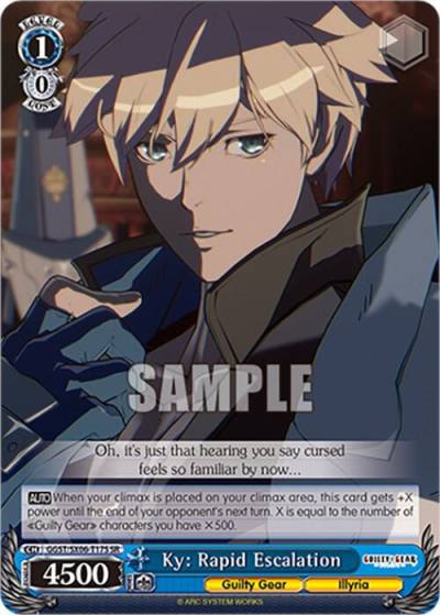 Ky Rapid Escalation SR GGST/SX06-T17S SR Guilty Gear -Strive- Card