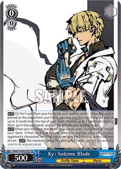 Ky Solemn Blade GGST/SX06-P05 PR Guilty Gear -Strive- Card