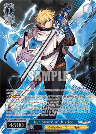Ky Sword of Justice OFR GGST/SX06-081OFR OFR Guilty Gear -Strive- Card