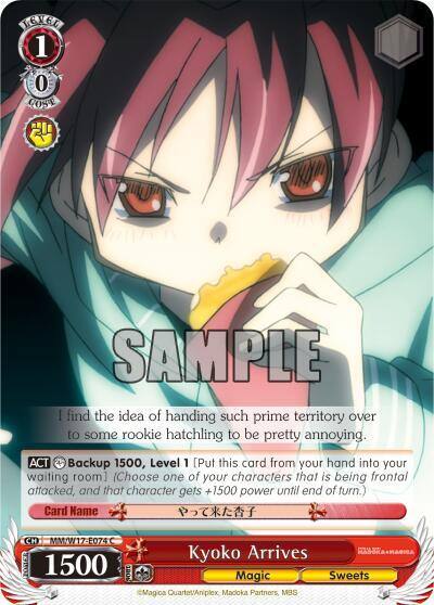 Kyoko Arrives MM/W17-E074 C Puella Magi Madoka Magica Card