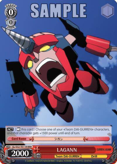 LAGANN RRR GL/S52-TE11R Gurren Lagann Card