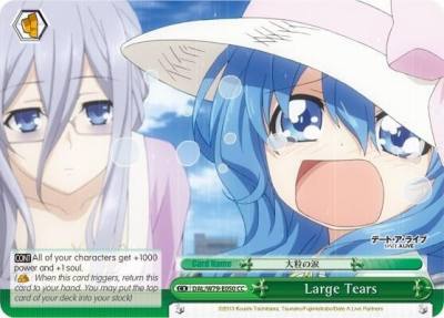 Large Tears DAL/W79-E050 CC Date A Live Card