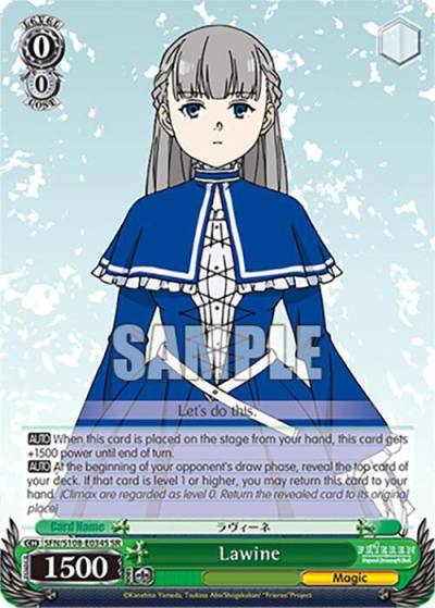 Lawine SR SFN/S108-E034S SR Frieren: Beyond Journey’s End Card