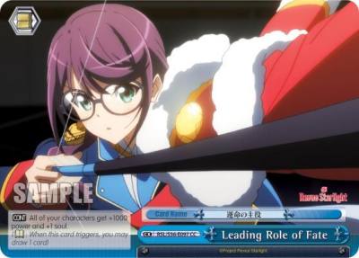 Leading Role of Fate RSL/S56-E097 CC Revue Starlight Card
