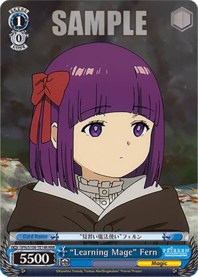 Learning Mage Fern RRR SFN/S108-TE14R RRR Frieren: Beyond Journey’s End Card
