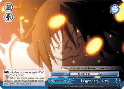 Legendary Hero TSK/S70-E097 CR That Time I Got Reincarnated as a Slime Card