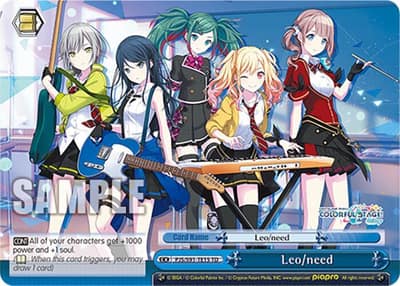 Leo/need PJS/S91-TE15 TD HATSUNE MIKU: COLORFUL STAGE! Weiss Schwarz card