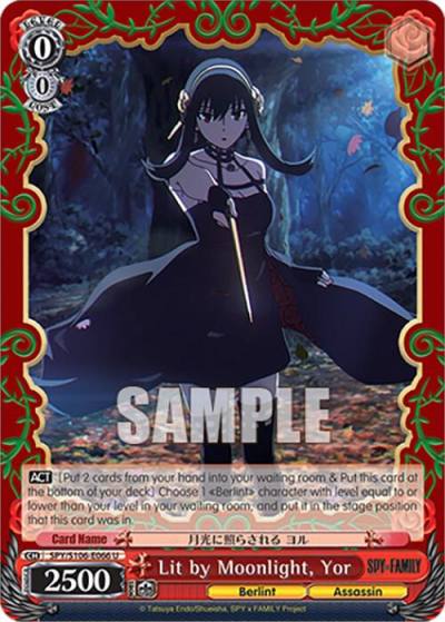 Lit by Moonlight Yor SPY/S106-E066 U SPY x FAMILY Card