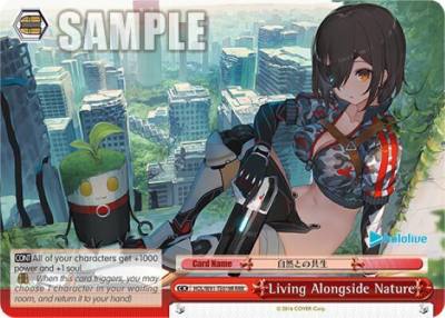 Living Alongside Nature RRR HOL/W91-TE019R RRR hololive production Card