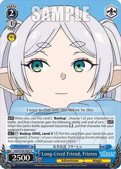 Long Lived Friend Frieren SFN/S108-E087 U Frieren: Beyond Journey’s End Card