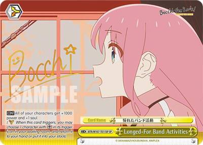 Longed For Band Activities SP BTR/W107-TE11SP SP BOCCHI THE ROCK! Card