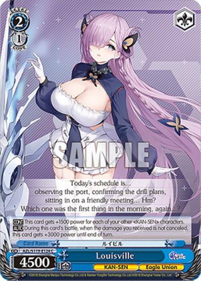 Louisville AZL/S119-E124 C Azur Lane Vol. 2 Card