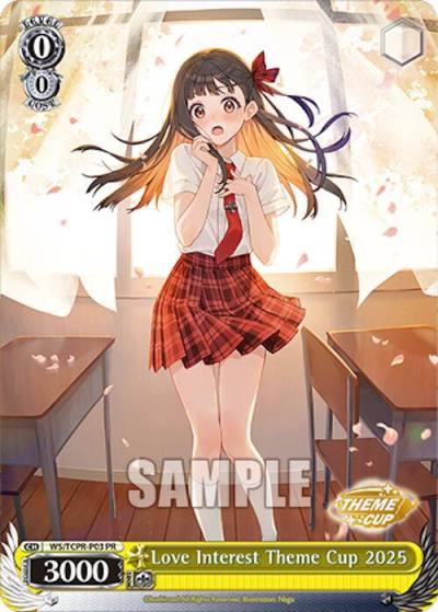 Love Interest Theme Cup 2025 WS/TCPR-P03 Bushiroad Event Cards Card