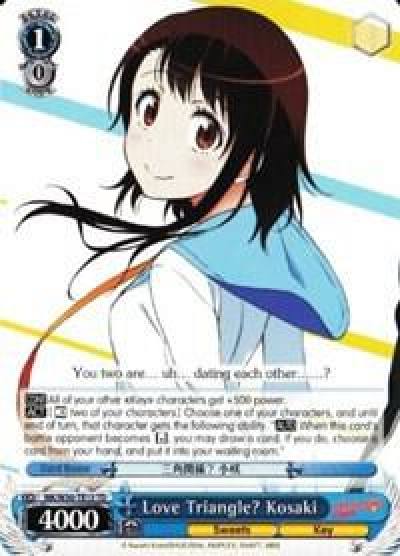 Love Triangle Kosaki NK/W30-TE13 TD NISEKOI -False Love- Card