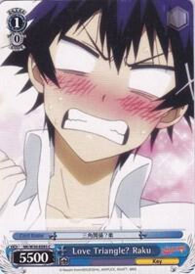 Love Triangle Raku NK/W30-E093 C NISEKOI -False Love- Card