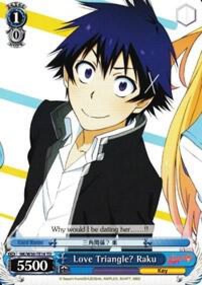 Love Triangle Raku Trial Deck NK/W30-TE14 TD NISEKOI -False Love- Card