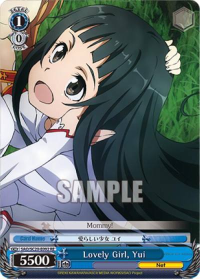 Lovely Girl Yui SAO/SC20-E092 RE Sword Art Online Chronicle Set Card