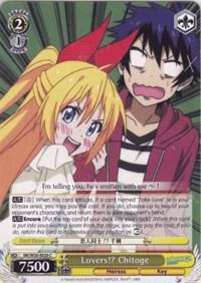 Lovers Chitoge NK/W30-E020 C NISEKOI -False Love- Card