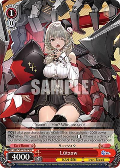 Lutzow AZL/S119-E079 U Azur Lane Vol. 2 Card