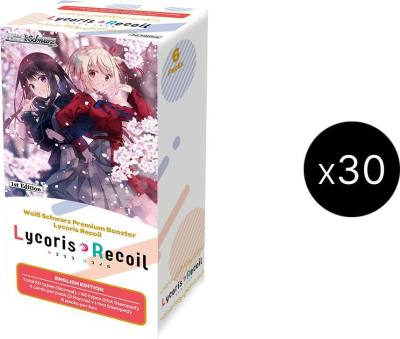 Lycoris Recoil Premium Booster Box Case Lycoris Recoil Premium Booster Card