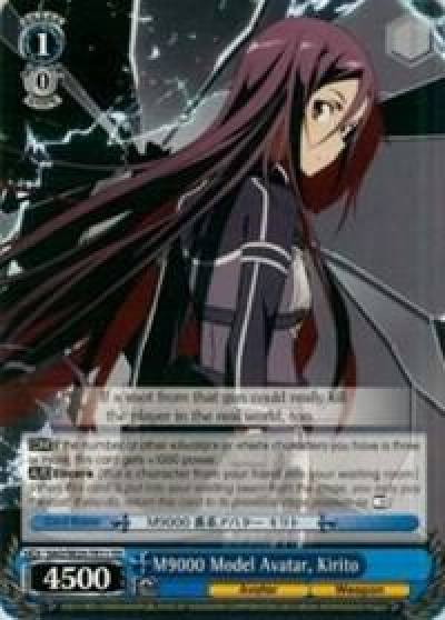 M9000 Model Avatar Kirito SAO/SE23-TE11 TD Sword Art Online II Card