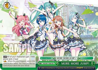 MORE MORE JUMP! PJS/S91-TE30 TD HATSUNE MIKU: COLORFUL STAGE! Weiss Schwarz card